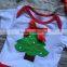 baby girls Christmas tutu romper infant baby girls Christmas tree cotton rompers with red chiffon tutu with accessories