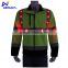 winter waterproof polyester cotton reflective safety jacket for mens