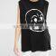 Guangzhou Shandao Casual Summer O-neck Sleeveless 160g Custom Woman Bamboo T Shirts