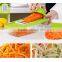 Kitchen Accessories Cooking Multi-functional Fruit Vegetable Cutter Slicer 4 Interchangeable Stainless Steel Blades tools KC1340