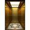 China Supplier Golden Mirror Etching Passenger Elevator Home Lift