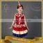 Fanciful Clown Costume for girls Dress w/Mini Hat clip Halloween Party Dresses