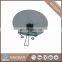sublimation tempered smooth surface glass clock with hands and mechanism
