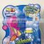 Wholesale Blue bubble gun with light,plastic bubble gun toys with two bottles bubble water