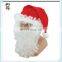 Mens Party Fancy Dress Christmas Santa Hats and Beard HPC-1017