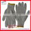 string knit adult gloves/string knitted cotton work gloves