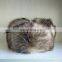 Real opossum fur round LEIFENG hat for russian style