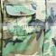 2017 Woodland green camouflage military mens army jacket