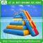 Amusement park inflatable water climbing slide