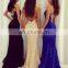 Robe De Soiree 2017 Sexy Spaghetti Strap Lace Mermaid Evening Party Gowns Criss Cross Strap Backless Prom Vestidos Longo