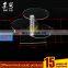 3 tiers acrylic pmma plexiglass round cosmetic display stand round rotating cosmetic display