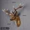 American restoring ancient ways creative simulation animal deer head wall hanging decoration style indoor resin crafts decoration home decor