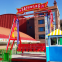 Fiberglass 16 Seats Happy Swing  For Sale Kids Park Rides Swing Attraction