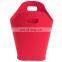 Custom logo folding Rectangular felt firewood basket with lowest price