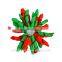 Korker Curly Grosgrain Hair Bow Boutique Style Holiday Hairbows on Clip for Children