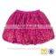 Latest Children Frocks Designs Hot Pink Sequin skirt Girls Cute Shirt Baby Ballet Costumes