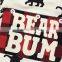 free ship xmas Christmas "Bear Bum" letter print Happy Xmas Newborn Kid Baby Boy Girl Clothes Jumpsuit Romper Playsuit Outfits