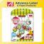 DIY Educational toy Color & Shape Hanging Farm Animal Sticker game K1: DIY Sticker fun Farm Animal Sticker game