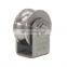 73*30mm SUS304 U groove wheels pulley  drawer sliding gate castor roller