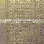 Gold striped modern minimalist hotel ballroom KTV club box cafe background -3d wall paper designer wallpaper