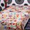 Indian Suzani Fabric Quilt Trendy New Age Bedsheet Floral Suzani Embroidery Bedspread