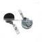 Yueton Pack of 2 Retractable Name Badges Holder ID Card Key Cards Holder Reel