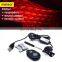 1Pcs Car USB Plug DJ Mini Colorful Music Sound Lamp Atmosphere Light laser star light Remote Control Enjoy Christmas Day Gift