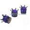 Guangzhou Car Tire Crown Creative Air Valve Cover Universal Tire Dice Valve Dust Caps