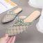 ladies women fashion leisure outdoor flat slippers shoes