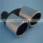 automobile stainless steel tail pipe exhaust pipe tail throat for Audi A6