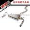 wholesale exhaust for Mercedes-Benz A class  catback with quad double tip