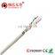 Профессиональный кабель Ethernet CAT6 UTP 23AWG с голым медным проводом и алюминиевым фольговым экраном, 4 пары