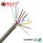 indoor outdoor multi pair telephone cable CCA/COPPER cat3 shielded telephone cable