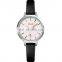 High quality women leather strap japan movt skemi waterproof quartz watch