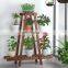 K&B cheap wholesale new design hot popular solid wood flower pot stand