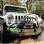lantsun for jeep for wrangler jk poison spider front bumper steel material front bumper