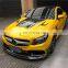 Runde Top Ranking Hood For Mercedes-Benz W205 C63 AMG Upgrade IMP Style Carbon Fiber Transparent Engine Cover