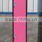 (DL-SL1 ) China supplier colorful KD staff clothing single door metal steel locker /pink steel storage cabinet clothing lockers