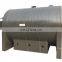 Horizontal air flow continuous biochar wood charcoal kiln