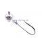 byloo Jig Head Fishing Hook 5g 7g 10g Silver Buzz Lead Jigs Head Hooks Soft Lure