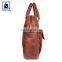 Elegant Design Cotton Lining Material with Matching Stitching Vintage Style Men Genuine Leather Laptop Bag