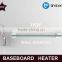 Wall hang glass panel electrical stainless steel Baseboard heater