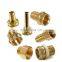 Stainless steel cnc machining parts precision machining for tube brass casting machine parts