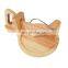 Wood guillotine meat sausage cutter slicer for sauage using as a kitchen tools for high quality