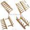 Space Saving Bamboo Drying Rack Countertop Wood Bamboo Dish Drying Holder Rack For Dish Plate Bowl Cup