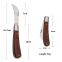 Grafter Foldable Garden Grafting Rosewood Handle Grafting Knife Cutter Knife Pruning