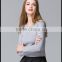 Fashion design handmade knit wool sweater designs for young ladies