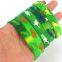 Hot Sale Wristband Customized Debossed Silicone Bracelets for Children Kids