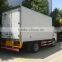 5 tons food box van truck, 4x2 small refrigerated truck