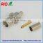 Right angle BNC male to female adaptor connector for CCTV Camera